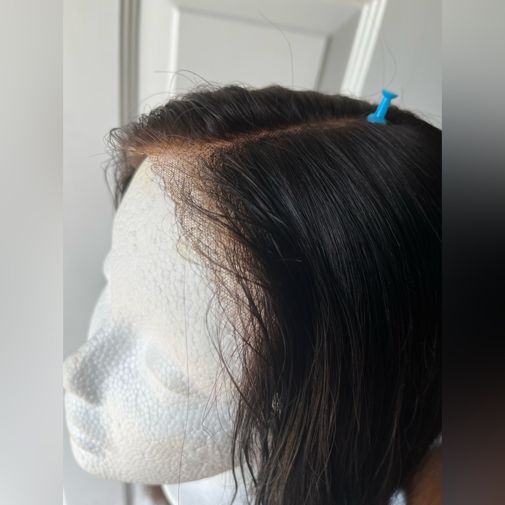 20” Human Hair Blend Highlight Wear and Go Glueless Wig 6X6